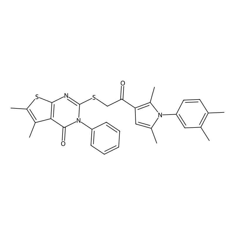2-({2-[1-(3,4-dimethylphenyl)-2,5-dimethyl-1H-pyrr...