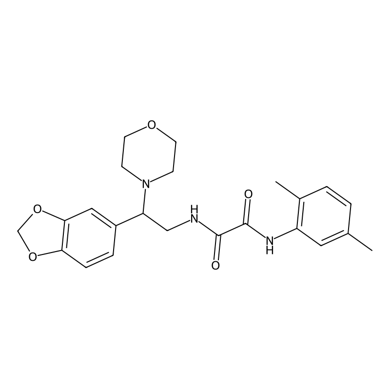 N'-[2-(2H-1,3-benzodioxol-5-yl)-2-(morpholin-4-yl)...