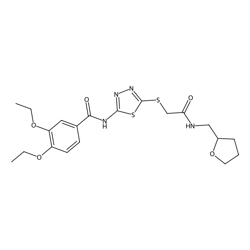 3,4-diethoxy-N-{5-[({[(oxolan-2-yl)methyl]carbamoy...