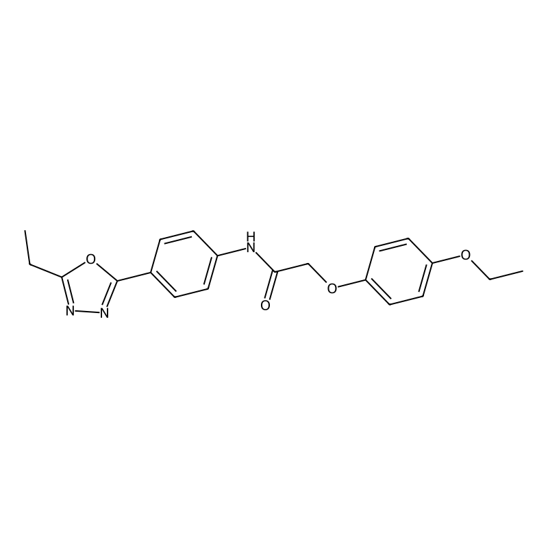 2-(4-ethoxyphenoxy)-N-[4-(5-ethyl-1,3,4-oxadiazol-...