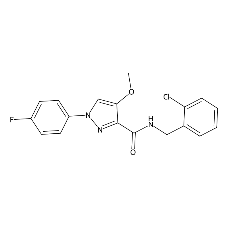 N-[(2-chlorophenyl)methyl]-1-(4-fluorophenyl)-4-me...