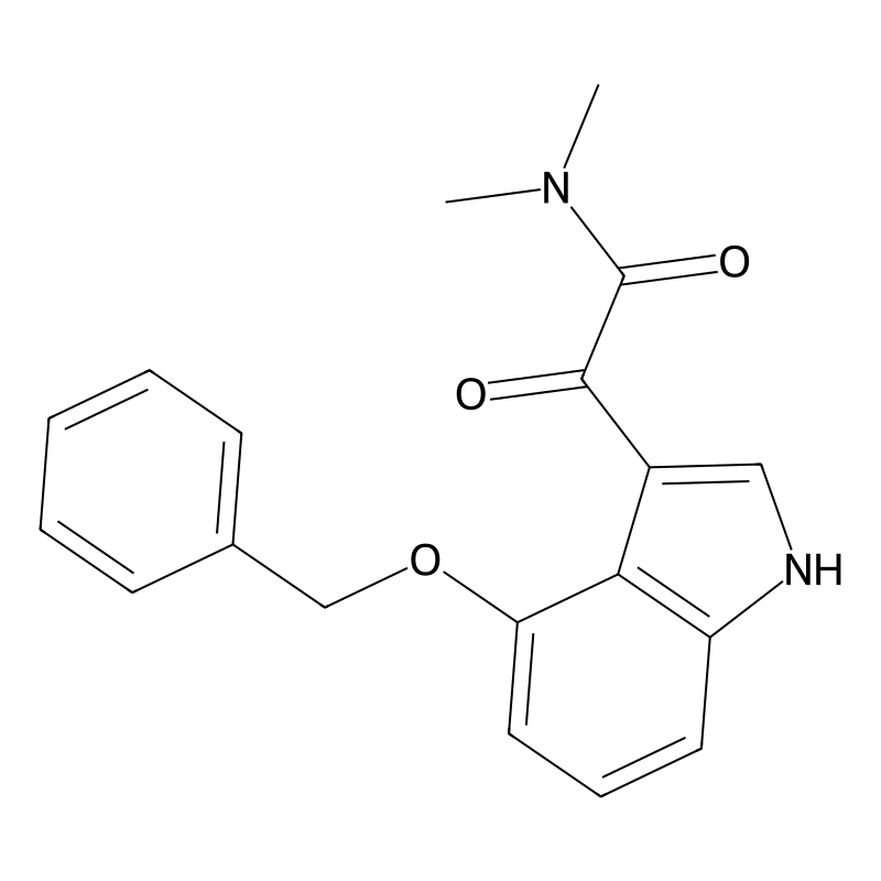 4-(Benzyloxy)-N,N-dimethyl-indole-3-glyoxylamide