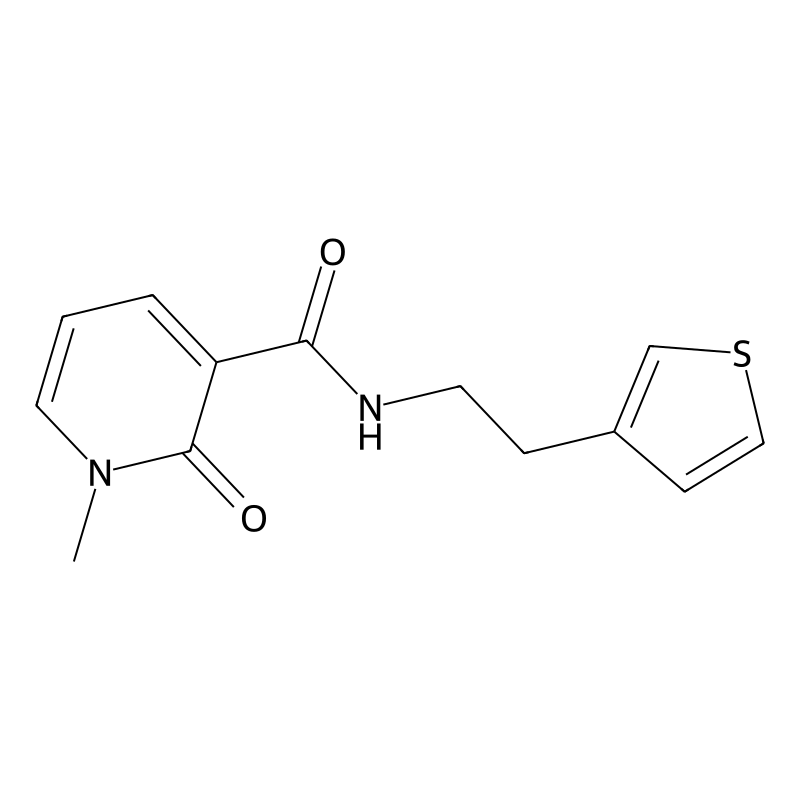 1-methyl-2-oxo-N-[2-(thiophen-3-yl)ethyl]-1,2-dihy...