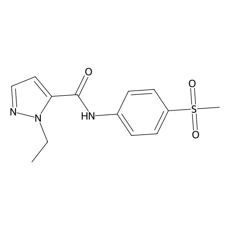 1-ethyl-N-(4-methanesulfonylphenyl)-1H-pyrazole-5-...