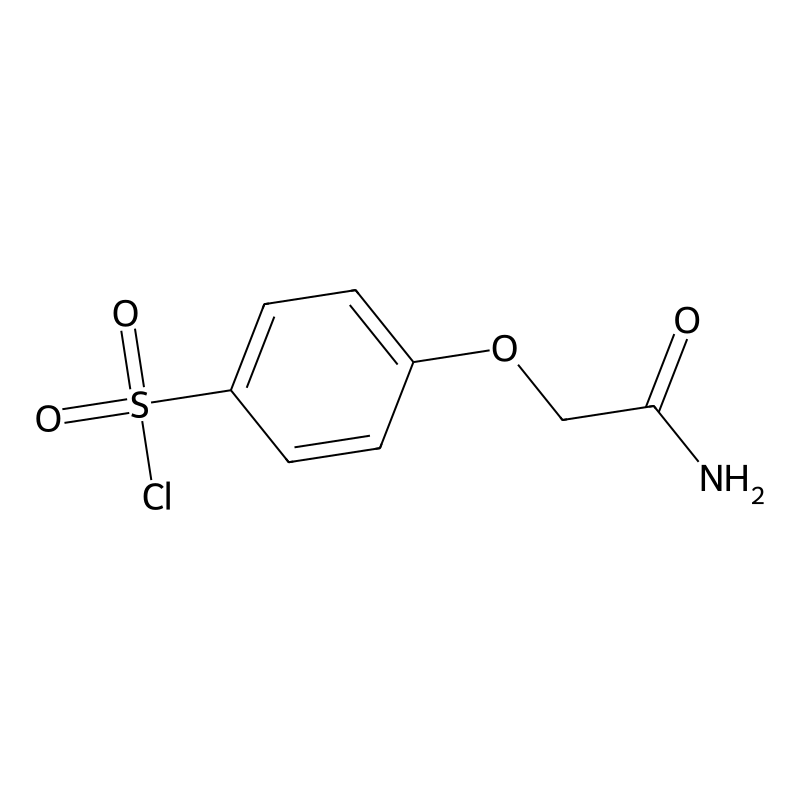 4-(2-Amino-2-oxoethoxy)benzenesulfonyl chloride