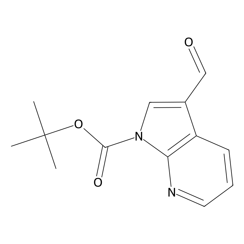 tert-butyl 3-formyl-1H-pyrrolo[2,3-b]pyridine-1-ca...