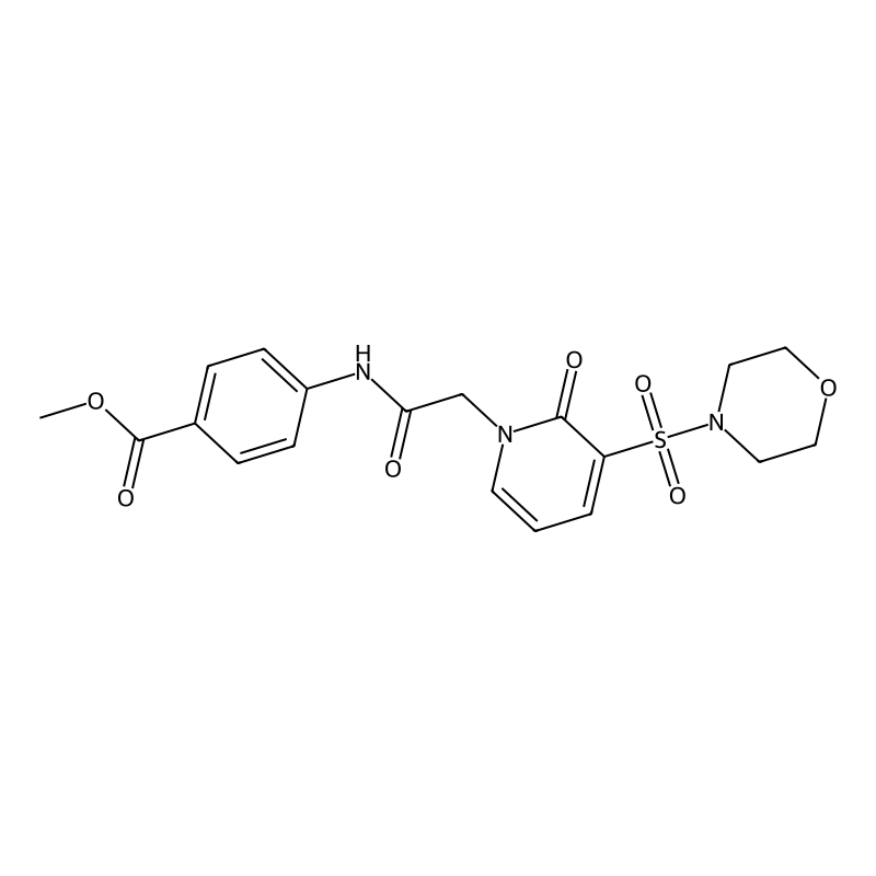 methyl 4-{2-[3-(morpholine-4-sulfonyl)-2-oxo-1,2-d...