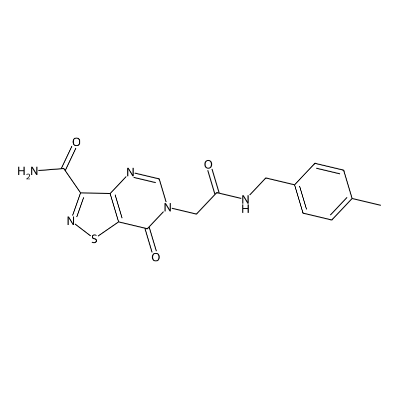 6-({[(4-methylphenyl)methyl]carbamoyl}methyl)-7-ox...