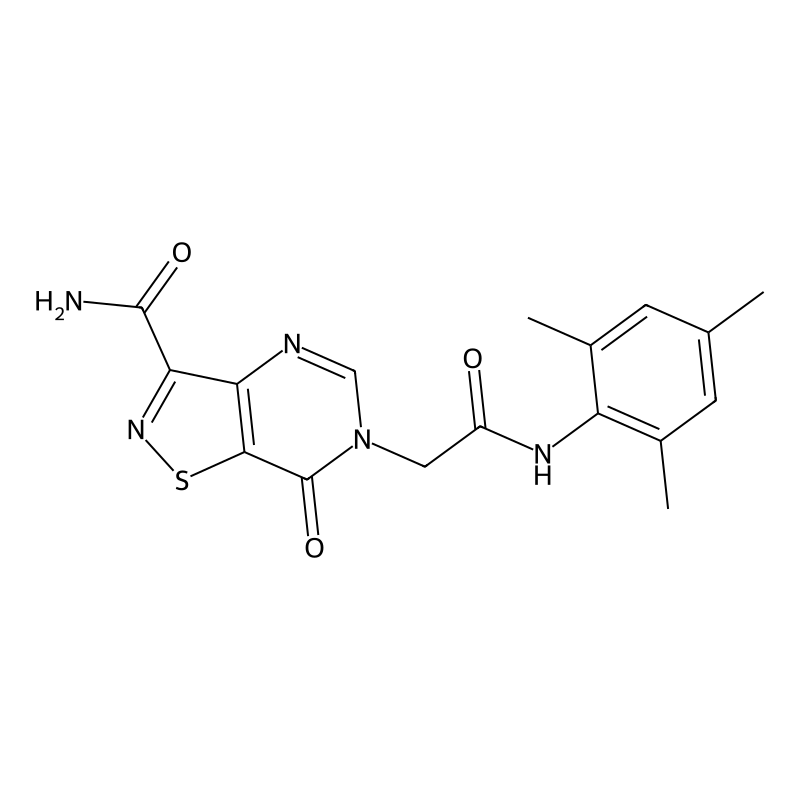 7-oxo-6-{[(2,4,6-trimethylphenyl)carbamoyl]methyl}...