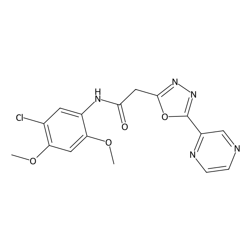 N-(5-chloro-2,4-dimethoxyphenyl)-2-[5-(pyrazin-2-y...
