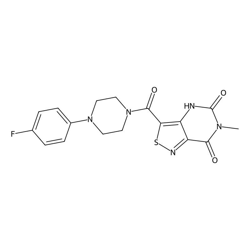 3-[4-(4-fluorophenyl)piperazine-1-carbonyl]-6-meth...