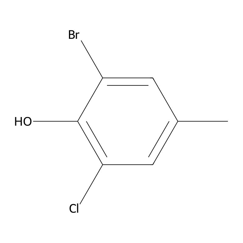 2-Bromo-6-chloro-4-methylphenol