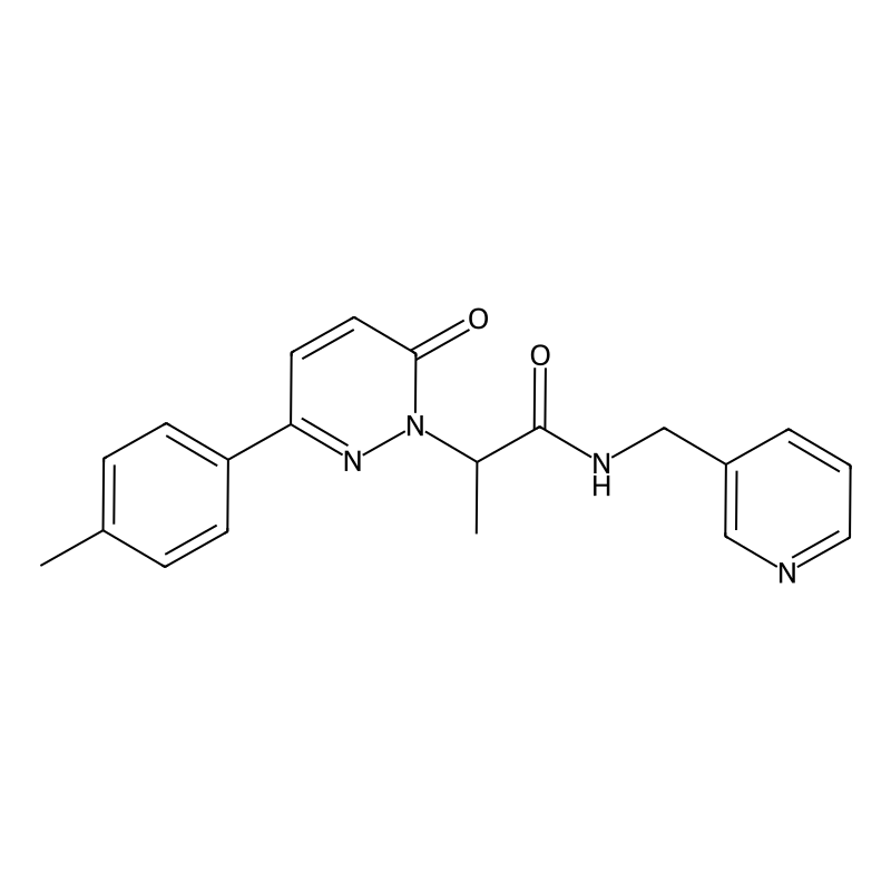 2-[3-(4-methylphenyl)-6-oxo-1,6-dihydropyridazin-1...