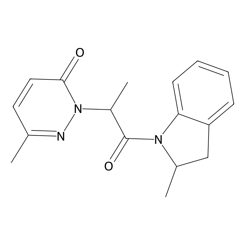 6-methyl-2-[1-(2-methyl-2,3-dihydro-1H-indol-1-yl)...