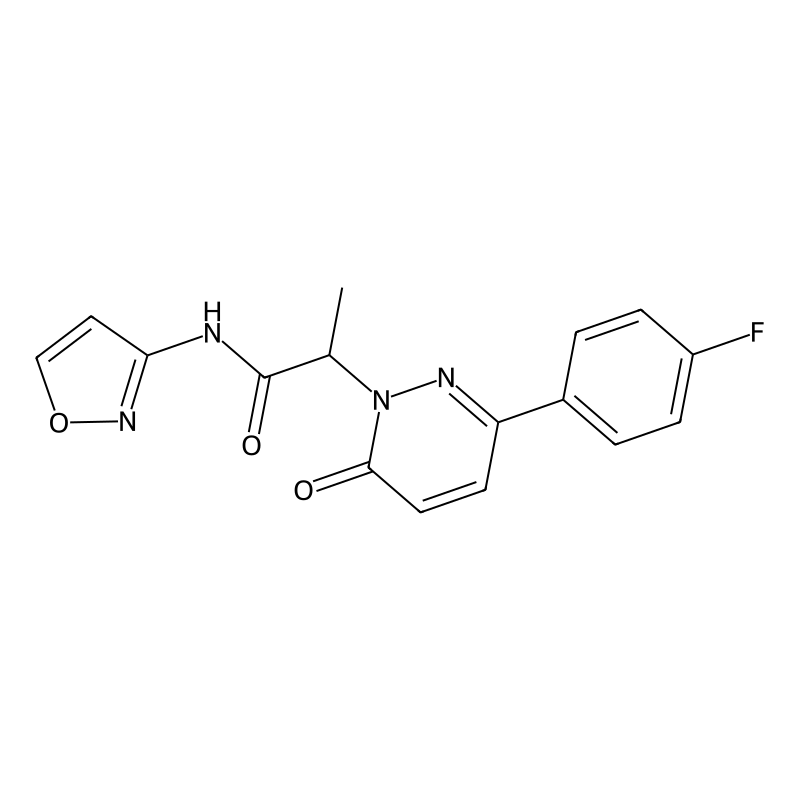 2-[3-(4-fluorophenyl)-6-oxo-1,6-dihydropyridazin-1...