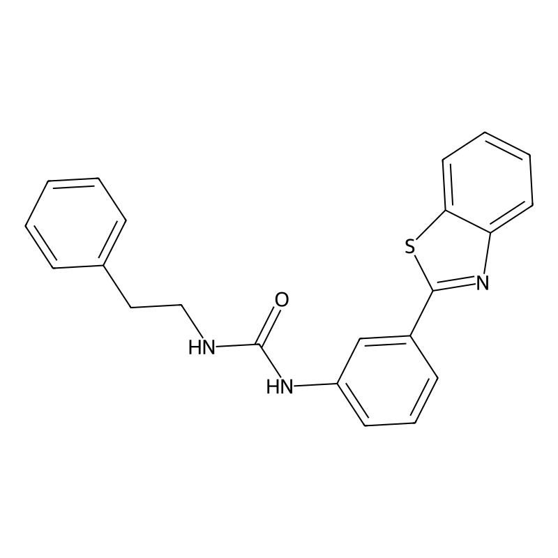 3-[3-(1,3-benzothiazol-2-yl)phenyl]-1-(2-phenyleth...