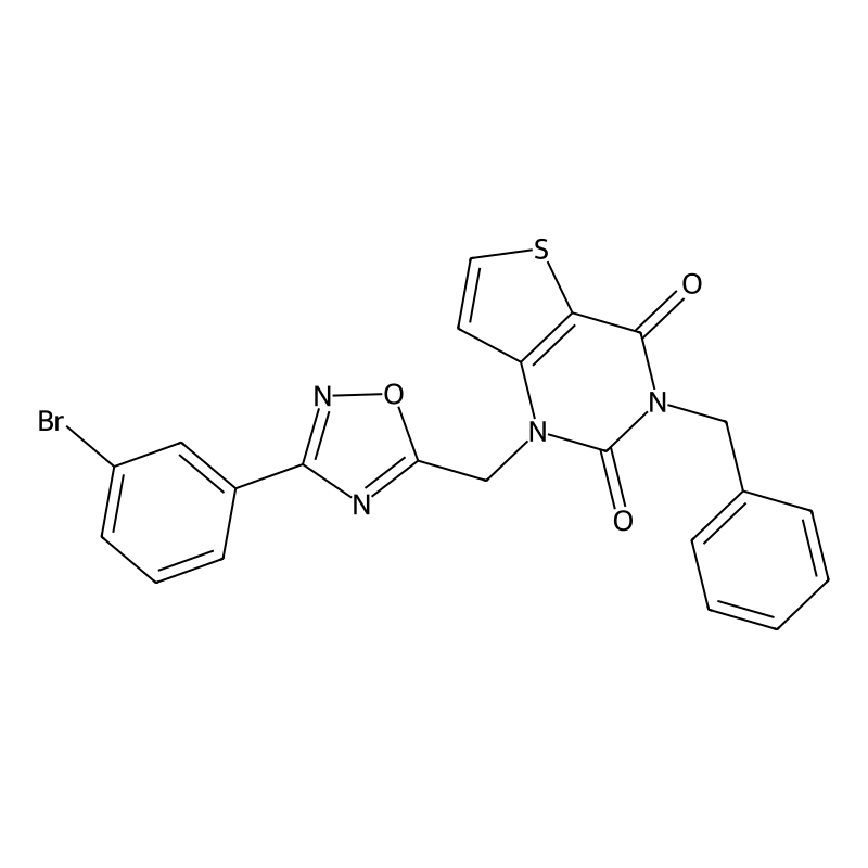 3-benzyl-1-{[3-(3-bromophenyl)-1,2,4-oxadiazol-5-y...