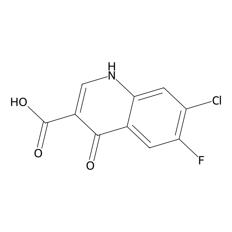 7-Chloro-6-fluoro-4-oxo-1,4-dihydroquinoline-3-car...