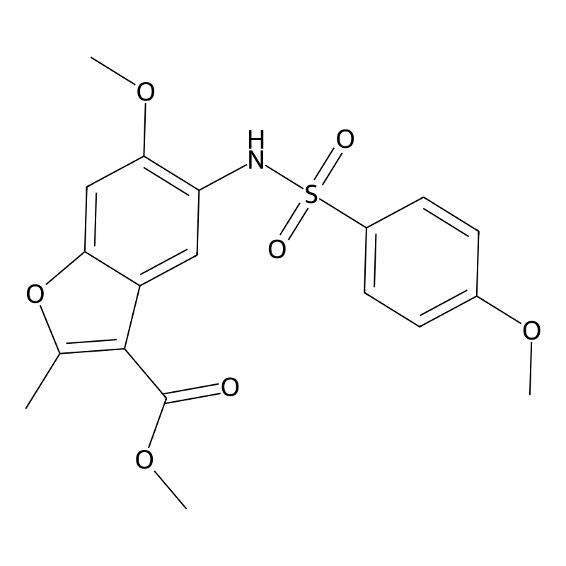 methyl 6-methoxy-5-(4-methoxybenzenesulfonamido)-2...