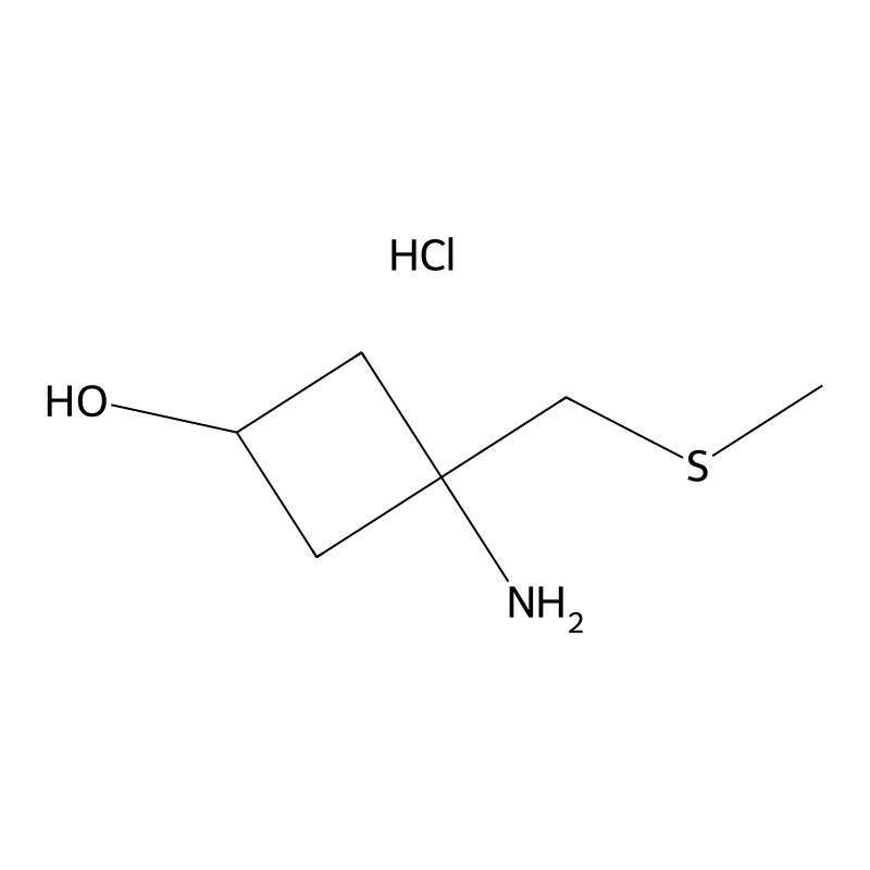 3-amino-3-[(methylsulfanyl)methyl]cyclobutan-1-ol ...