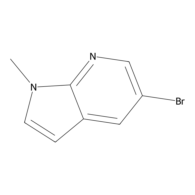 5-Bromo-1-methyl-1H-pyrrolo[2,3-b]pyridine