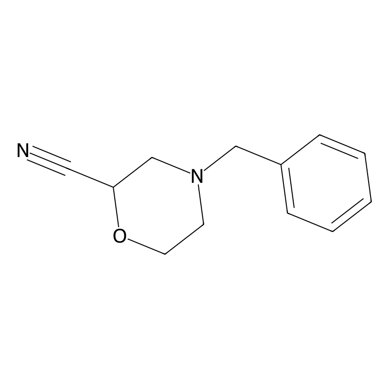 4-Benzylmorpholine-2-carbonitrile