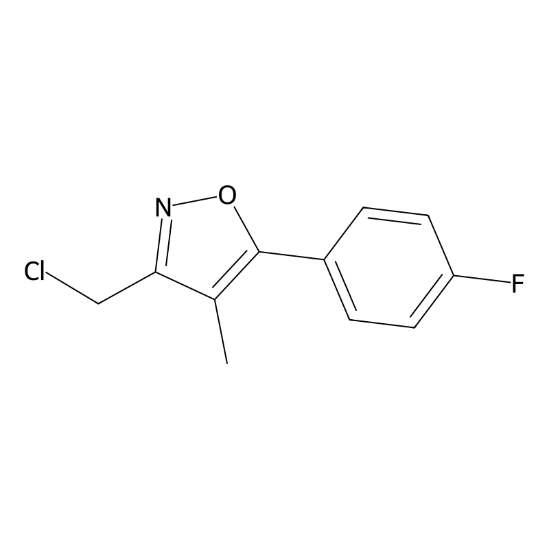 3-(Chloromethyl)-5-(4-fluorophenyl)-4-methylisoxaz...