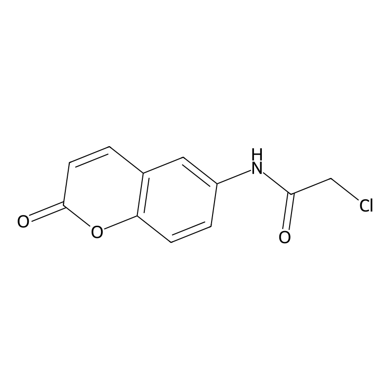 2-Chloro-N-(2-oxo-2H-1-benzopyran-6-yl)acetamide