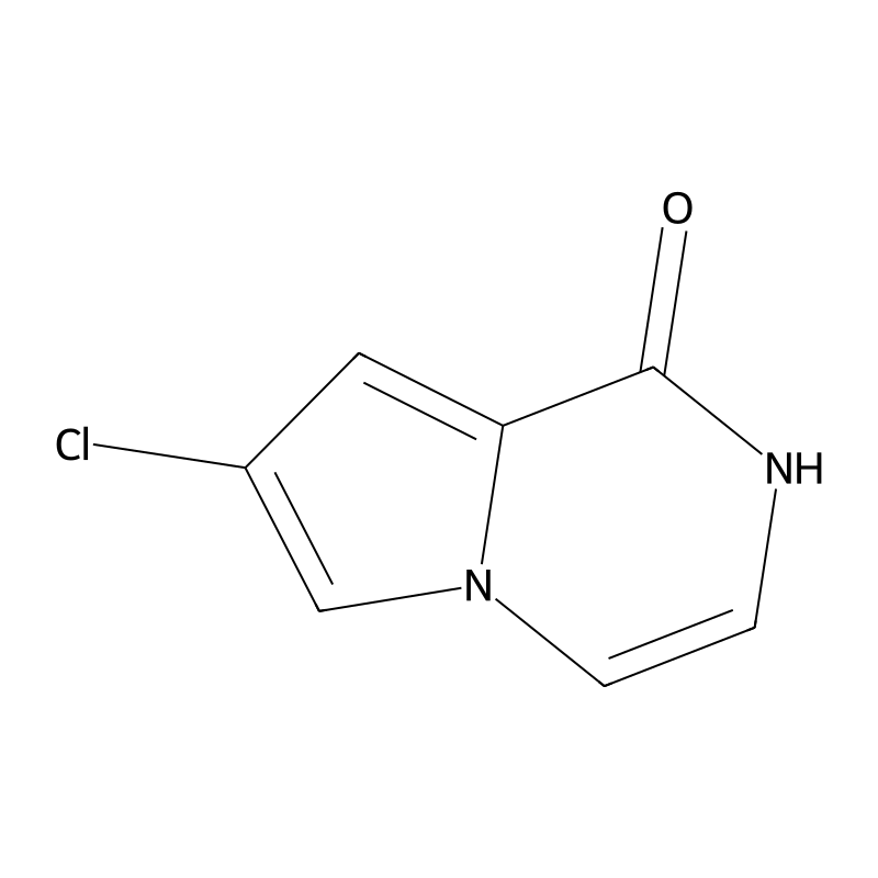 7-chloro-1H,2H-pyrrolo[1,2-a]pyrazin-1-one