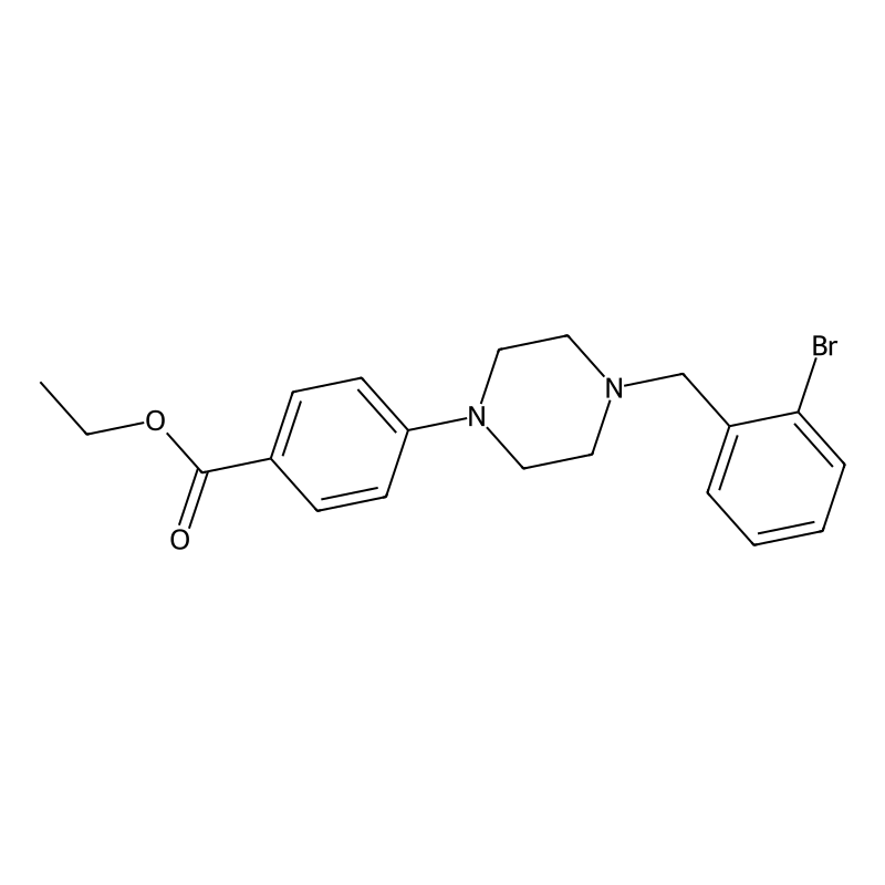 Ethyl 4-(4-(2-Bromobenzyl)piperazin-1-yl)benzoate