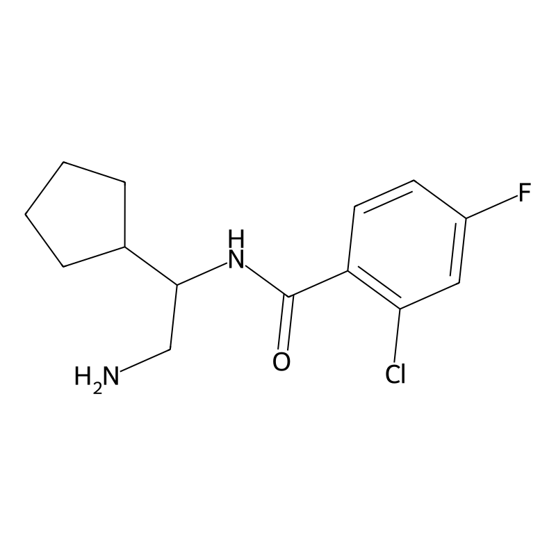 N-(2-amino-1-cyclopentylethyl)-2-chloro-4-fluorobe...