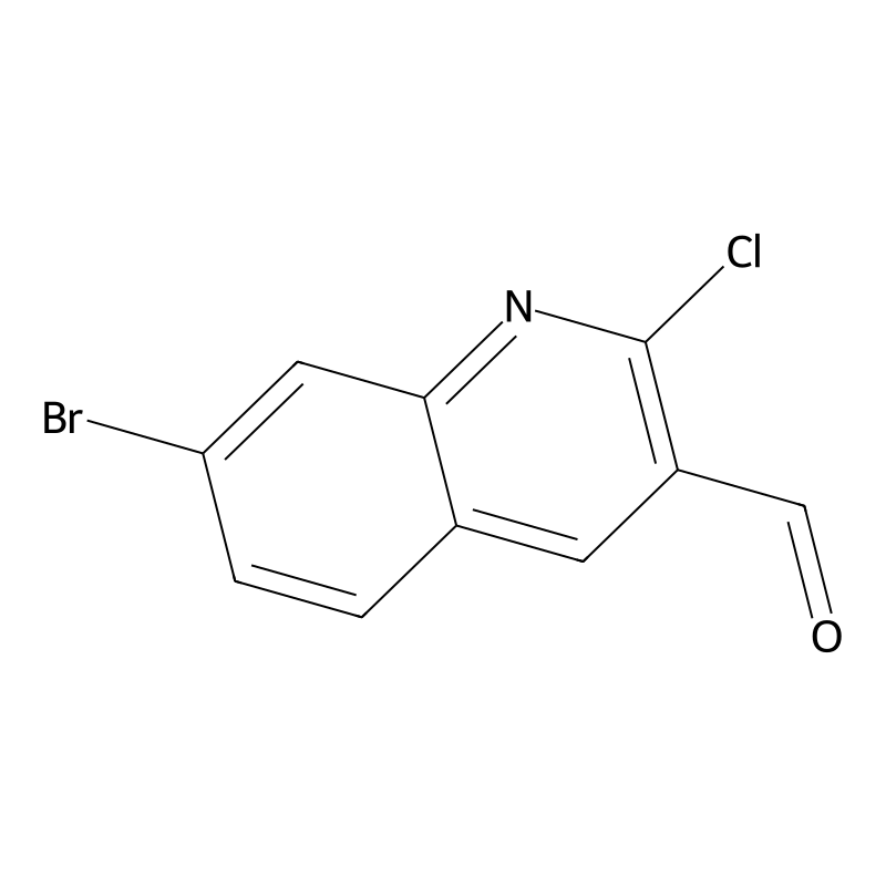7-Bromo-2-chloroquinoline-3-carbaldehyde