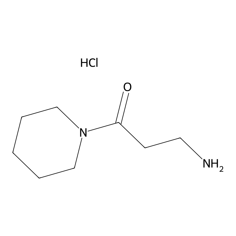 3-Amino-1-(piperidin-1-yl)propan-1-one hydrochlori...