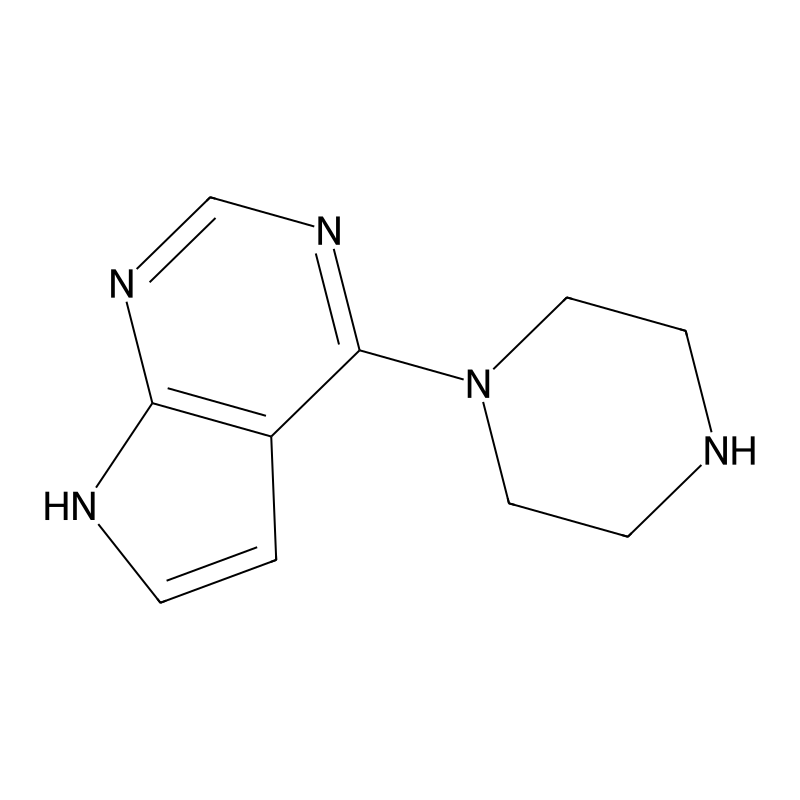 4-(piperazin-1-yl)-7H-pyrrolo[2,3-d]pyrimidine