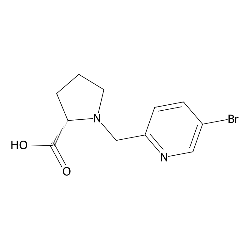 (2S)-1-[(5-bromopyridin-2-yl)methyl]pyrrolidine-2-...
