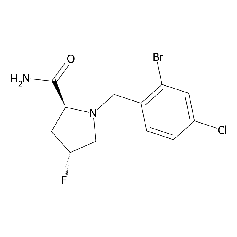 (2S,4R)-1-[(2-bromo-4-chlorophenyl)methyl]-4-fluor...