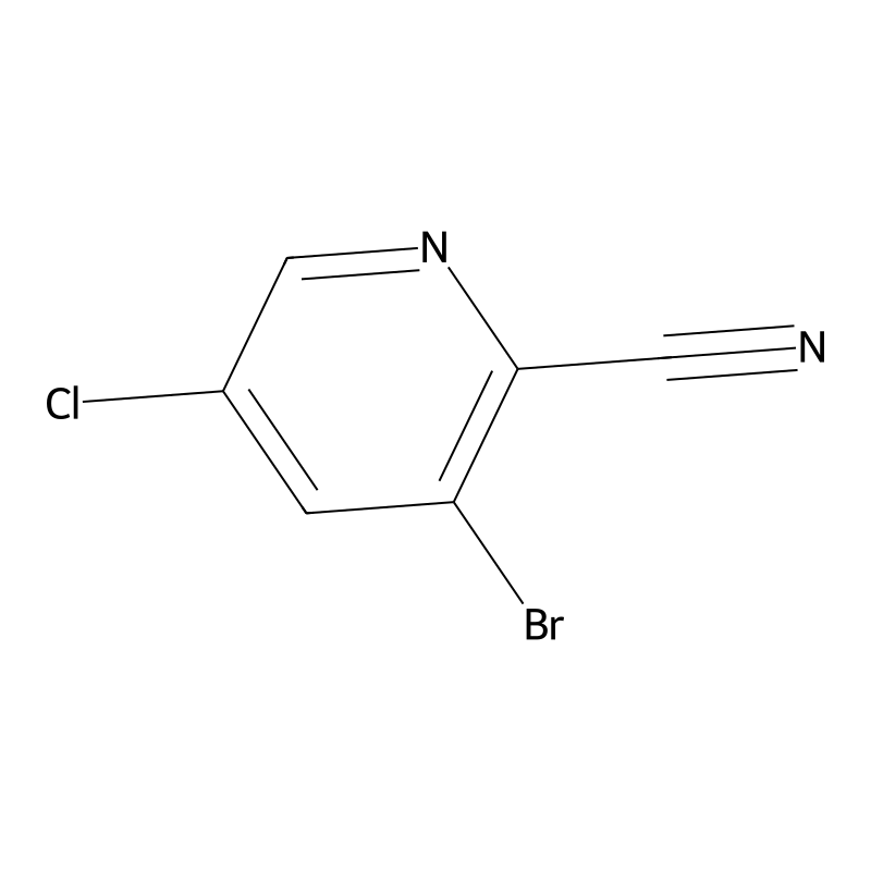 3-Bromo-5-chloropyridine-2-carbonitrile