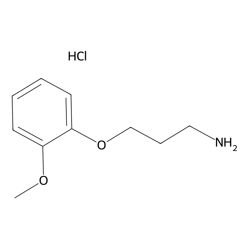 3-(2-Methoxyphenoxy)propan-1-amine hydrochloride