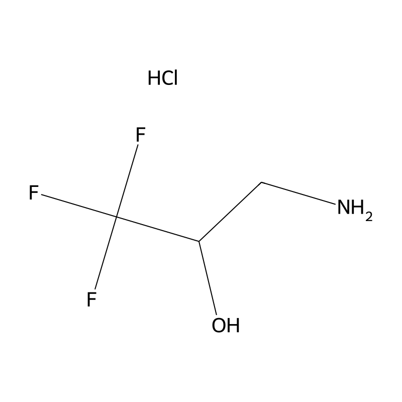 3-Amino-1,1,1-trifluoropropan-2-ol hydrochloride
