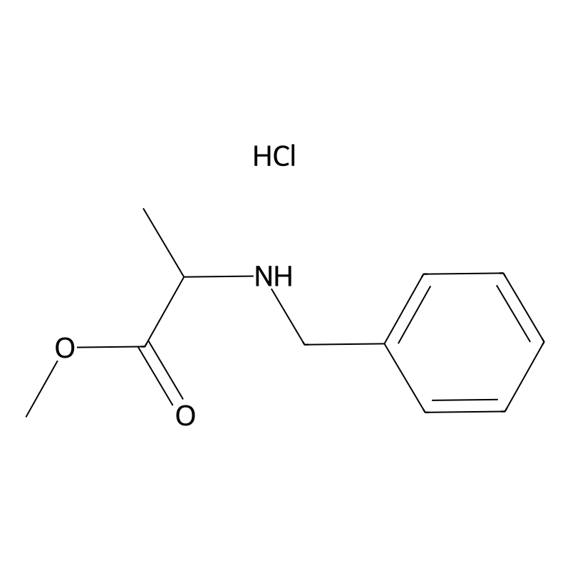 Methyl 2-(benzylamino)propanoate hydrochloride