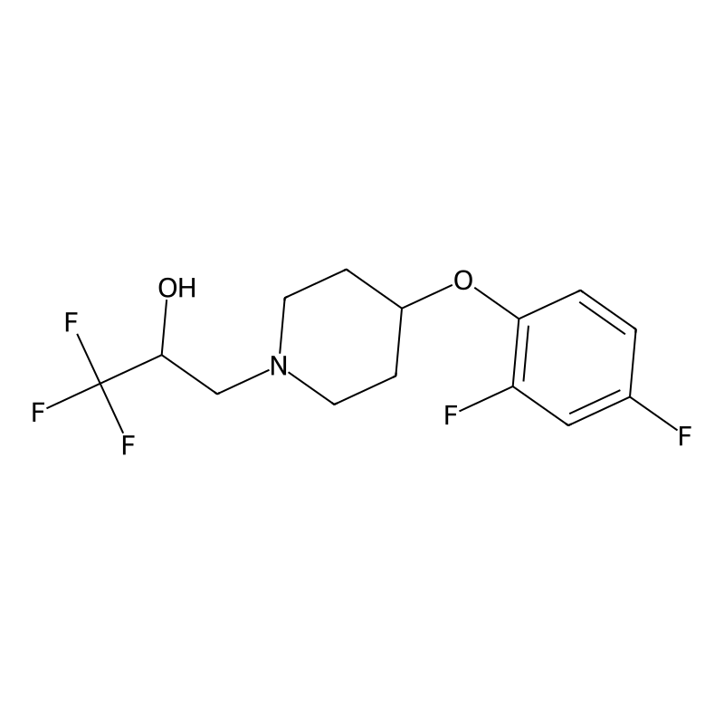 3-[4-(2,4-Difluorophenoxy)piperidin-1-yl]-1,1,1-tr...