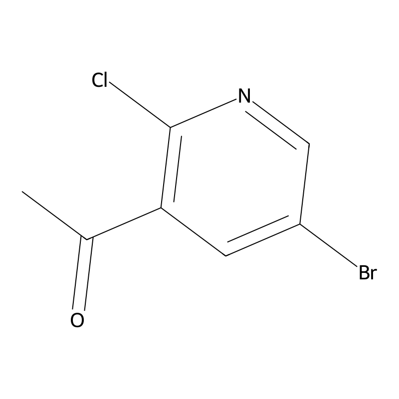 1-(5-Bromo-2-chloropyridin-3-yl)ethanone