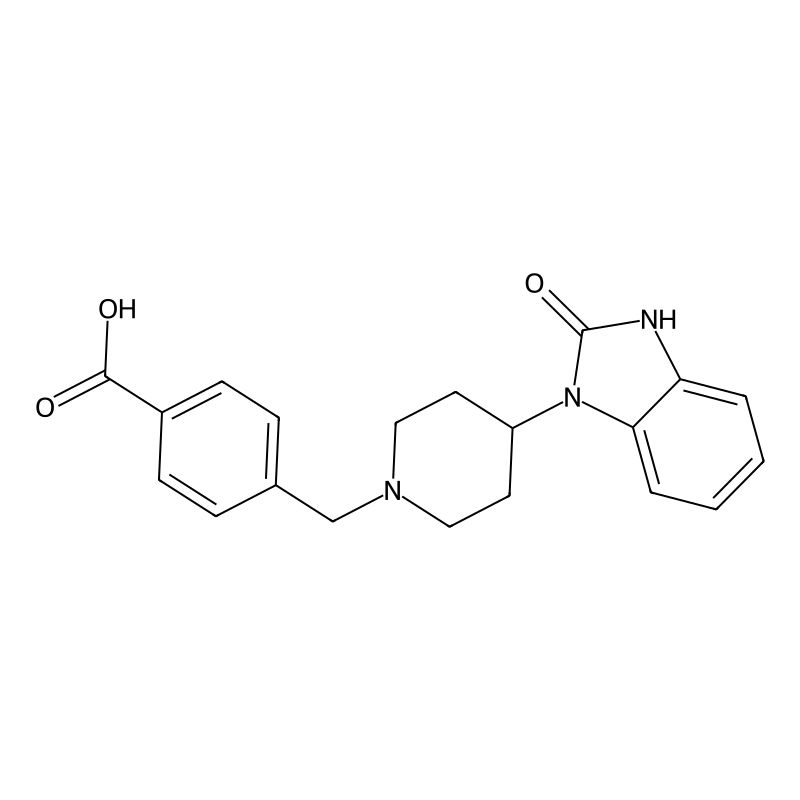 4-[[4-(2-oxo-3H-benzimidazol-1-yl)piperidin-1-yl]m...
