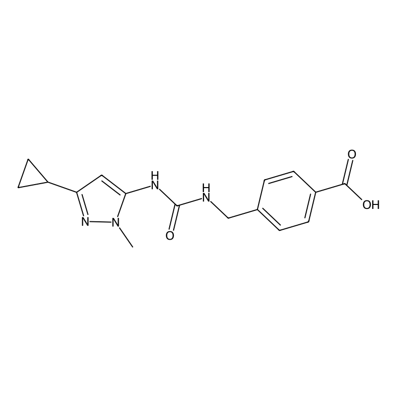 4-[[(5-Cyclopropyl-2-methylpyrazol-3-yl)carbamoyla...