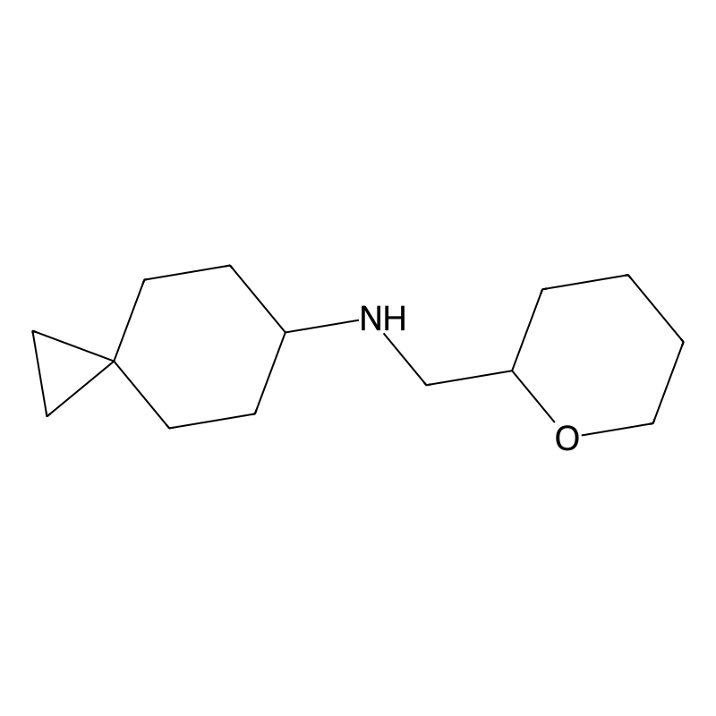 N-(oxan-2-ylmethyl)spiro[2.5]octan-6-amine