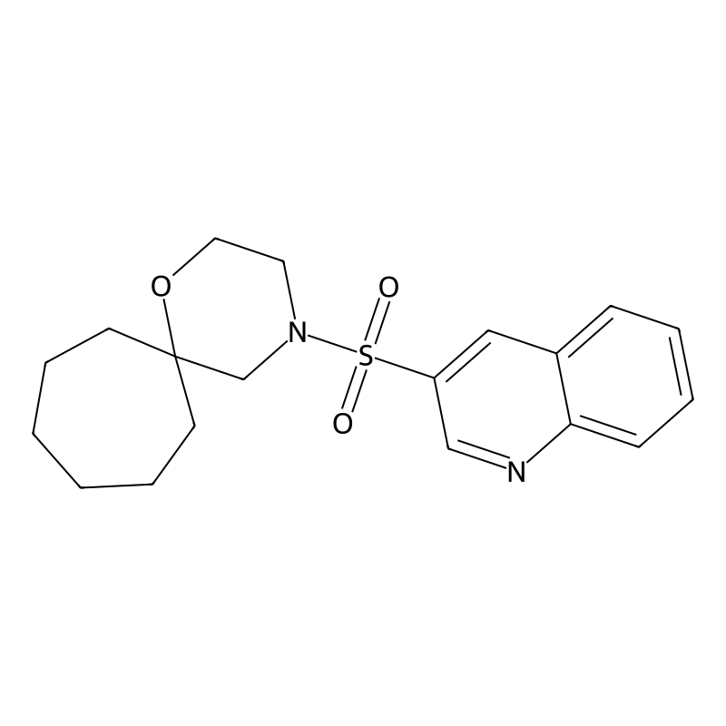 4-Quinolin-3-ylsulfonyl-1-oxa-4-azaspiro[5.6]dodec...