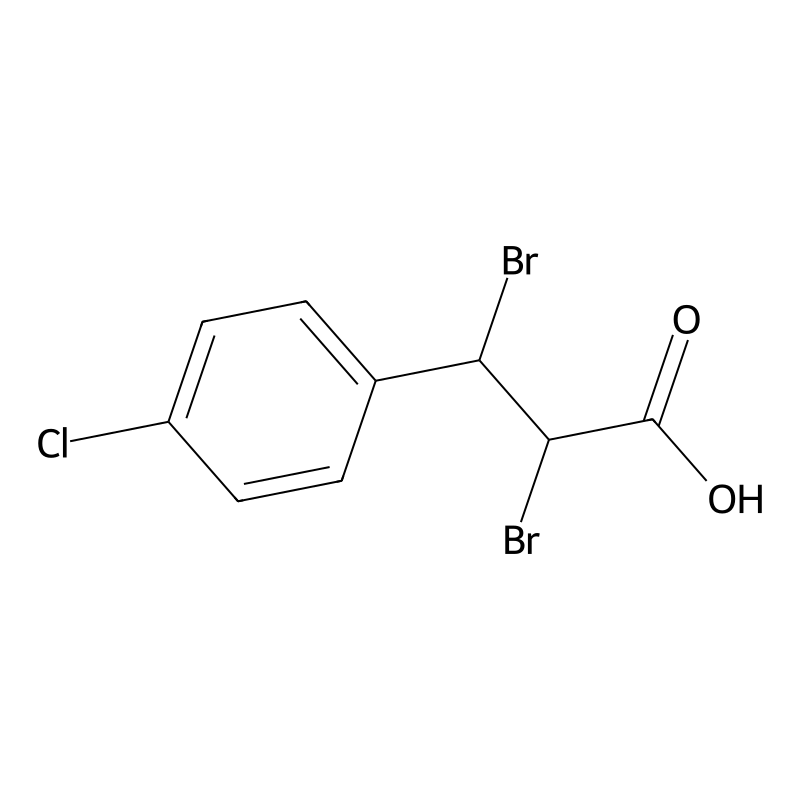 2,3-Dibromo-3-(4-chlorophenyl)propanoic acid