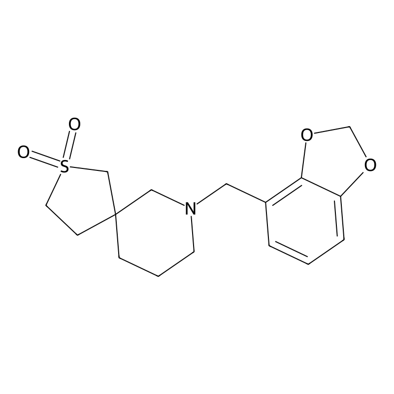 9-(1,3-Benzodioxol-4-ylmethyl)-2lambda6-thia-9-aza...