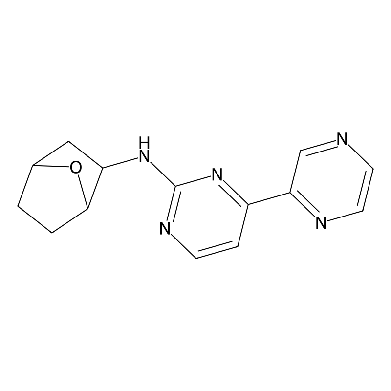 N-(7-oxabicyclo[2.2.1]heptan-2-yl)-4-pyrazin-2-ylp...