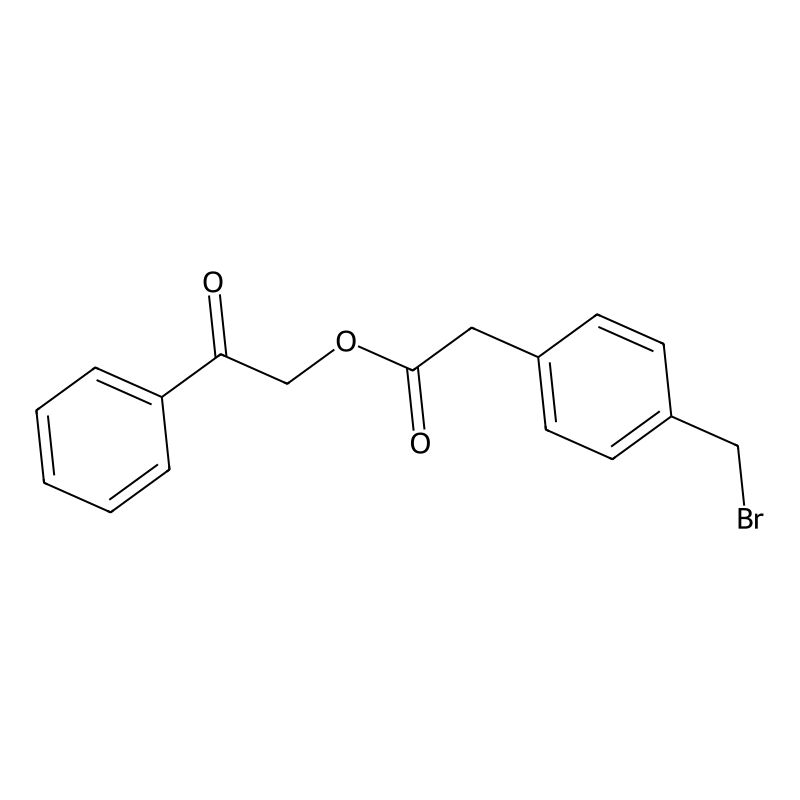 2-Oxo-2-phenylethyl 2-(4-(bromomethyl)phenyl)aceta...